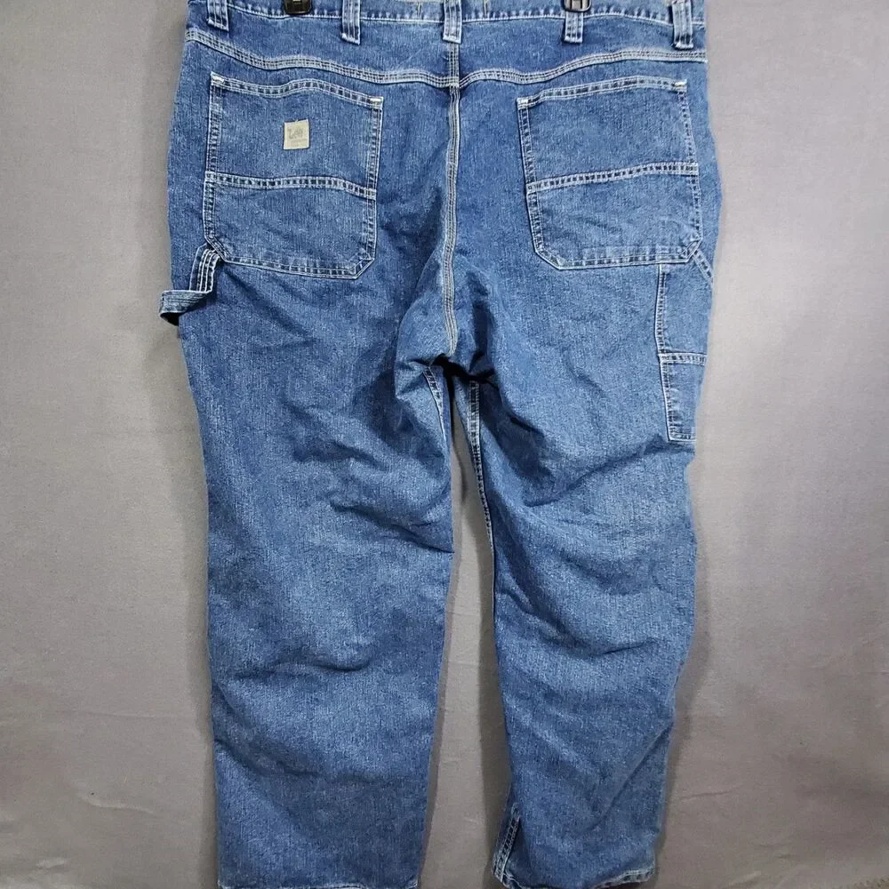 Lee Carpenter Jeans Mens Size 48x30 Blue